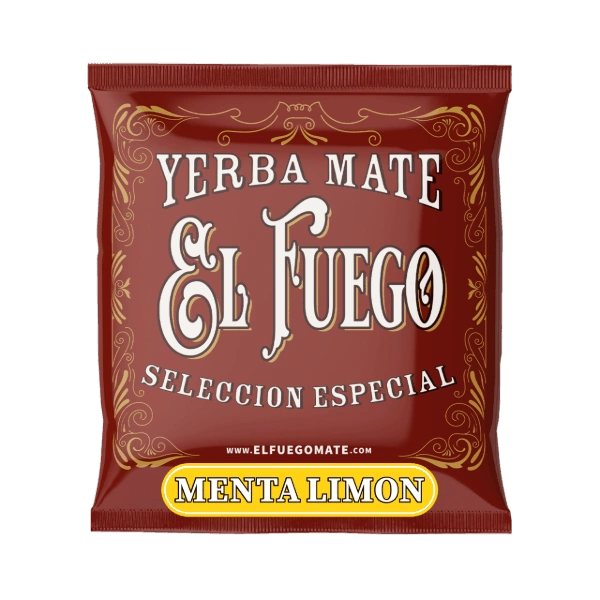 Yerba mate El Fuego Menta Limon