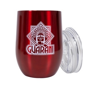 TermoLid – thermobeker voor yerba mate met deksel – Guarani (rood) – 350 ml