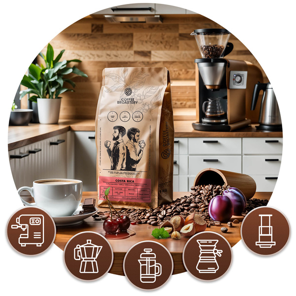 Bro Coffee Roastery - Hele Bonen Koffie Costa Rica San Rafael Speciality 400g