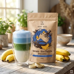 Mary Rose – Blue Matcha Alternative – Banaan (poeder) 100 g