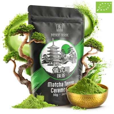Mary Rose – Japanse Matcha Tenno Groene Thee (BIO) Ceremonieel 30 g