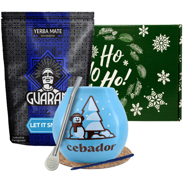 Geschenkset Yerba Mate Guarani Let it Snow 0,4kg