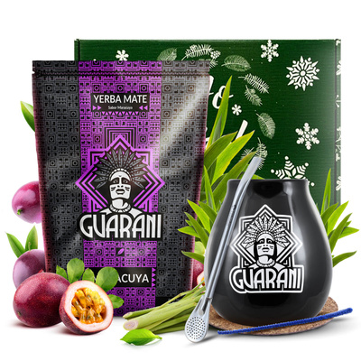 Geschenkset Yerba Mate Guarani Maracuya 0,5kg