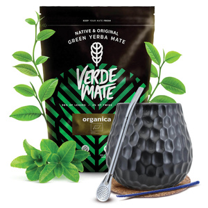 Yerba Mate Set Verde Mate 400g 0,4kg Kalebas + Bombilla