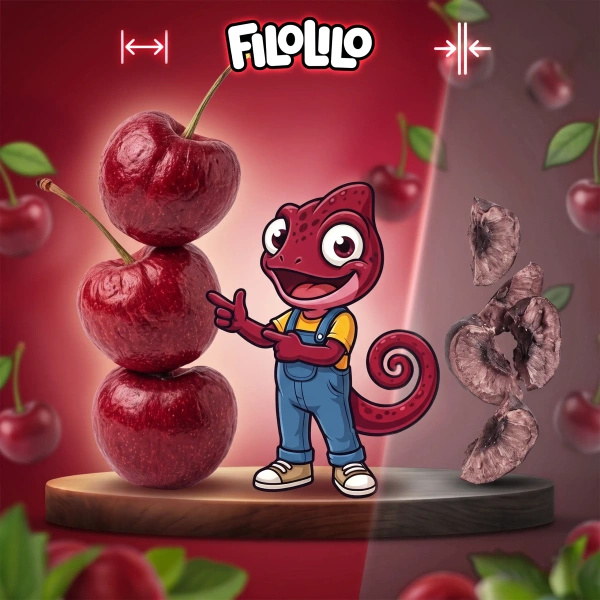 FiloLilo – Gevriesdroogde kersen (hele, ontpit) 20 g