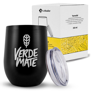 Yerba Mate Set: Thermos + 2x Thermische Mate Beker