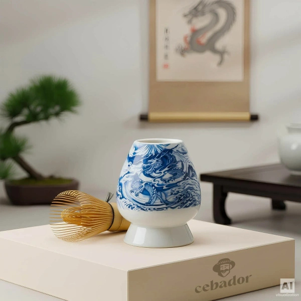 Cadeauset: accessoires voor het bereiden van matchathee