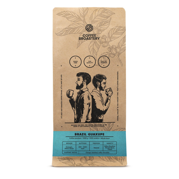Set Bro Coffee Roastery Brazil Cerrado + Brazil Guaxupe 2x1kg (2kg)