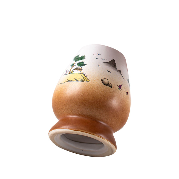 Kusenaoshi - Keramische chasen houder - Sangaku