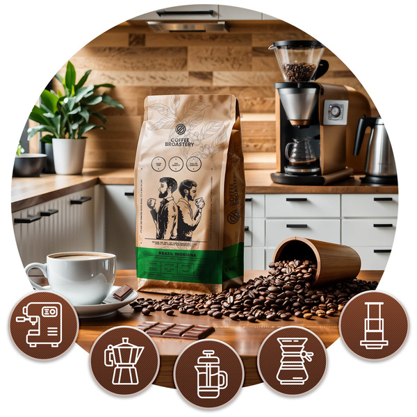 Coffee Broastery set: Brazil Mogiana koffie + mok