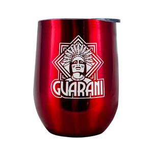 TermoLid – thermobeker voor yerba mate met deksel – Guarani (rood) – 350 ml