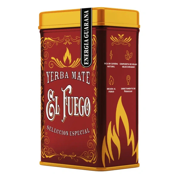Yerbera – Blik + El Fuego Energia Guarana 0,5 kg
