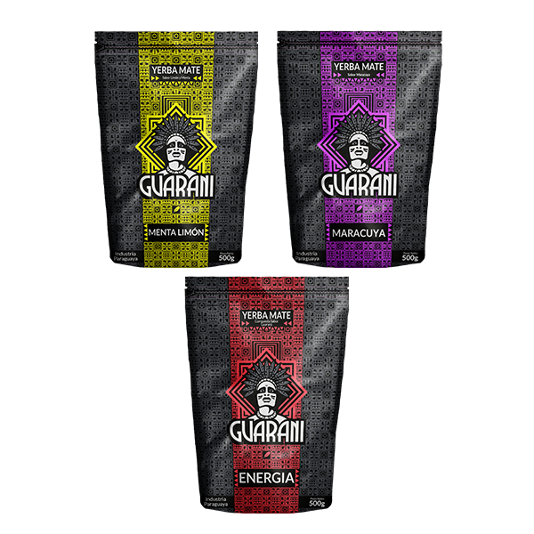 Yerba Mate Guarani 3x500g Diverse mengsels