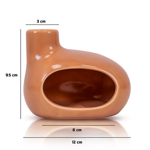 "Oasis of Calm" theelichthouder – beige