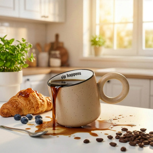 Mok met Coffee Broastery-logo 300 ml