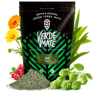 Yerba Mate Set Verde Mate IPA 500g 0,5kg Yerbomos + Kalebas + Bombilla