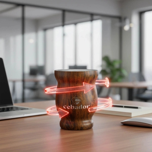 Accessoireset voor yerba mate: Kalebas + Thermosfles + Bombilla