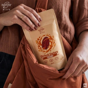 Nustino Bites – Gedroogde Dadels – Caramel Peanut 100 g