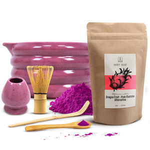Set om Pink Matcha te bereiden