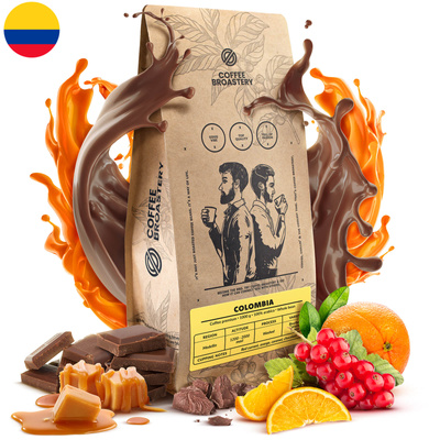 Bro Coffee Roastery - Hele Bonen Koffie Colombia Medellin Premium 1kg