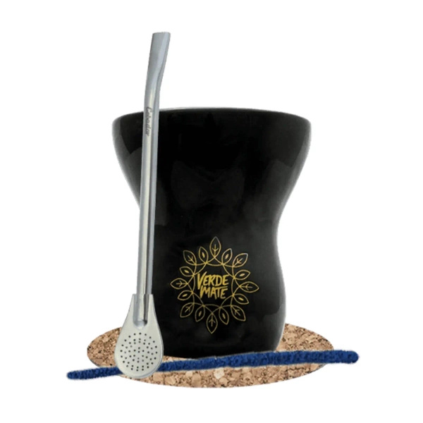 Zet kalebas Pepe voor yerba mate