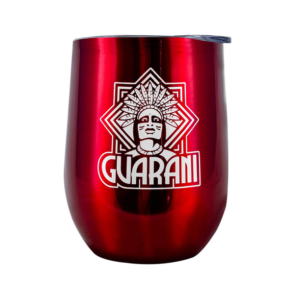TermoLid – thermobeker voor yerba mate met deksel – Guarani (rood) – 350 ml