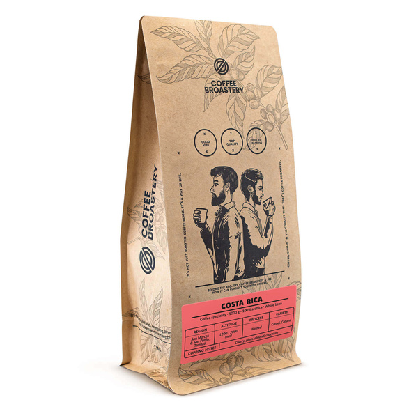 Bro Coffee Roastery - Hele Bonen Koffie Costa Rica San Rafael Speciality 1kg