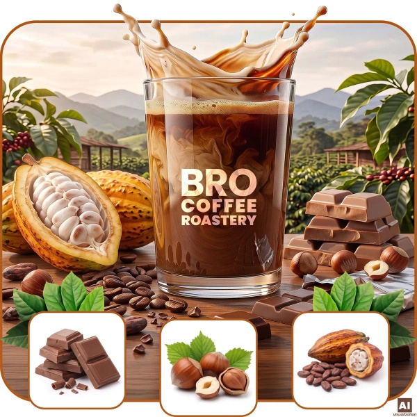 Bro Coffee Roastery – Hele Bonen Koffie Crema Rumba 400 g