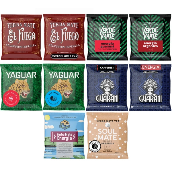 Yerba Mate BEST VOOR START 10x50g MOST KRACHTIG