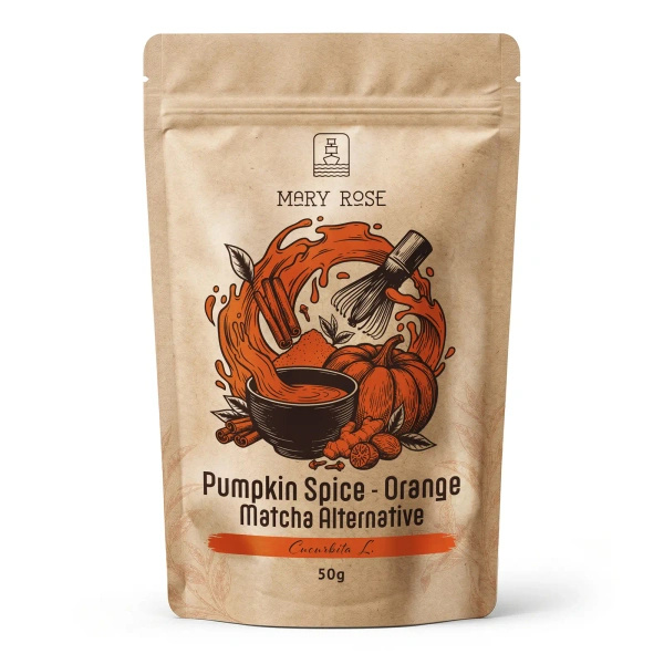 Mary Rose – Orange Matcha Alternative – Pumpkin Spice (poeder) 50 g