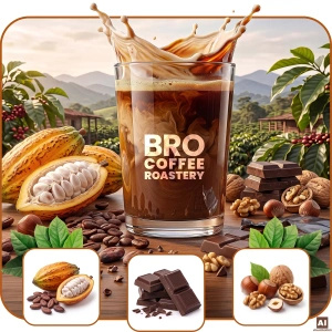 Bro Coffee Roastery – Hele Bonen Koffie Crema Tango 1 kg