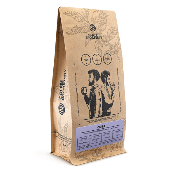 Bro Coffee Roastery - Hele Bonen Koffie Cuba Sierra Maestra Speciality 400 g