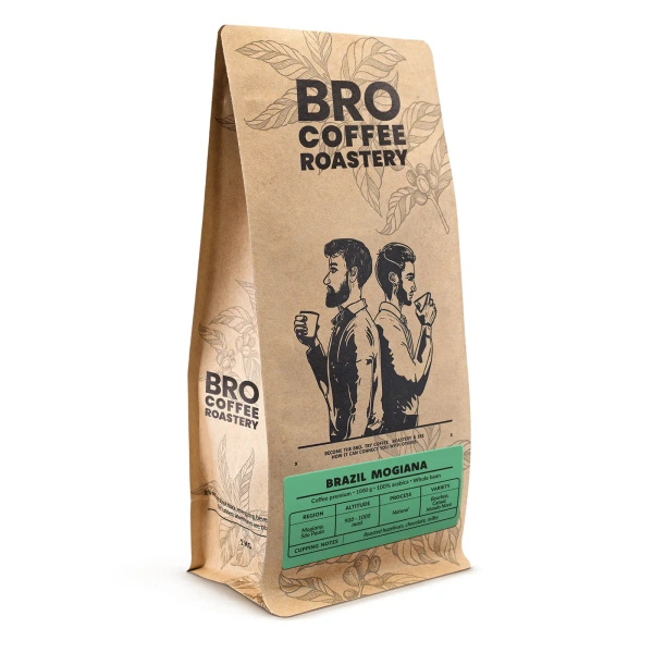 Bro Coffee Roastery – Hele Bonen Koffie Brazil Mogiana Premium 1 kg