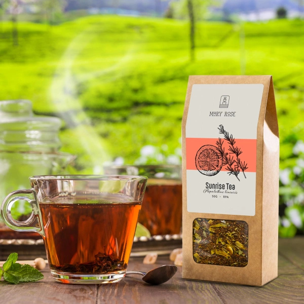Mary Rose - Rooibos Sunrise Thee - 50g