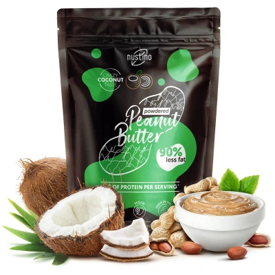 Nustino – Pindakaas in poedervorm – Coconut (geen suiker toegevoegd) 400 g