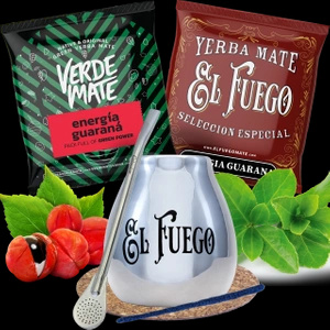 Yerba Mate set Kalebas + Bombilla
