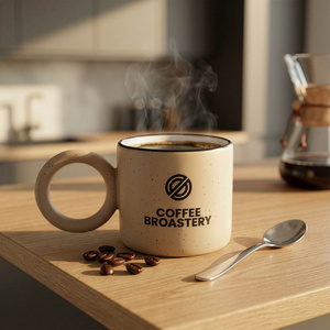 Mok met Bro Coffee Roastery-logo 300 ml