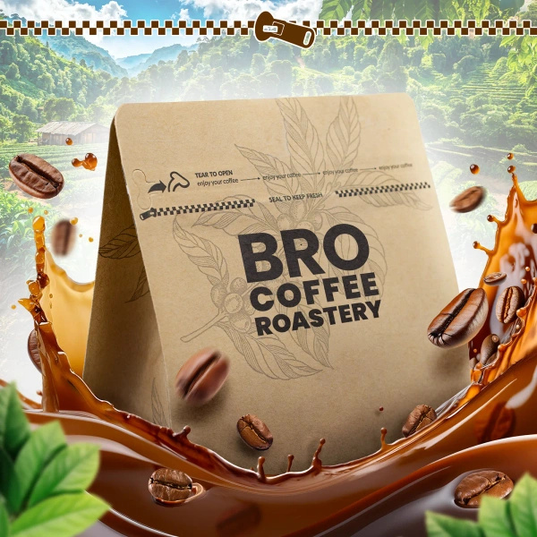 Bro Coffee Roastery – Hele Bonen Koffie Brazil Samba Premium 1kg