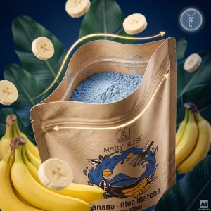 Mary Rose – Blue Matcha Alternative – Banaan (poeder) 100 g
