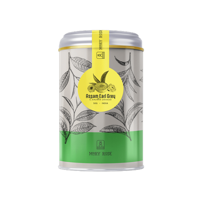 Mary Rose - Assam Earl Grey thee in blik - 50g