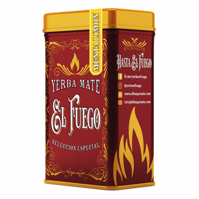 Yerbera – Blik + El Fuego Menta Limon 0,5 kg