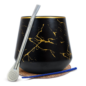 Accessoireset voor yerba mate: Kalebas + Bombilla