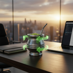 TermoColador – thermosbeker voor yerba mate – 190 ml (zilver)