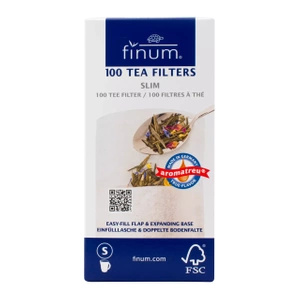 Papieren theefilters – maat S (100 stuks)