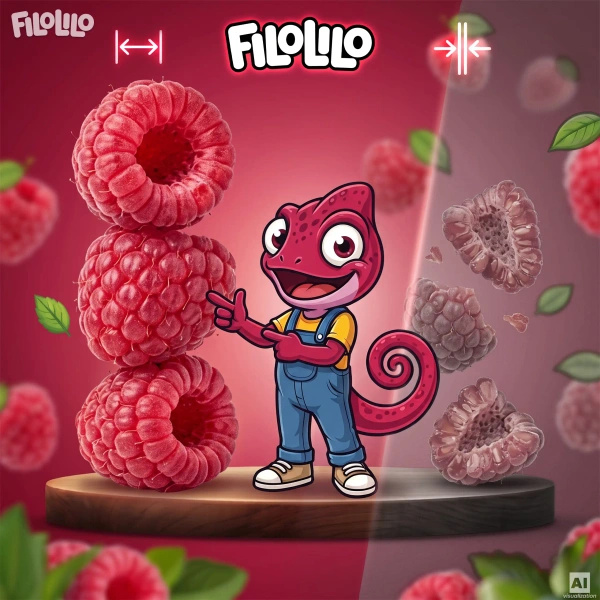 FiloLilo – Gevriesdroogde framboos 20 g