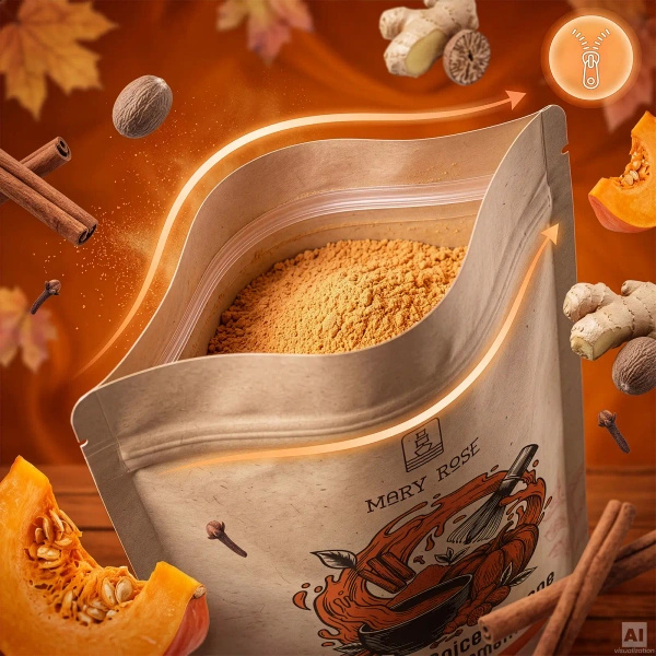Mary Rose – Orange Matcha Alternative – Pumpkin Spice (poeder) 50 g