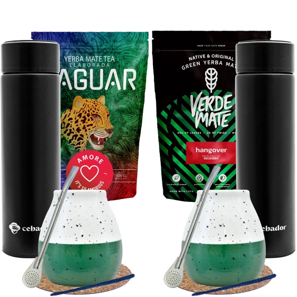 Yerba Mate Set voor twee + Thermos