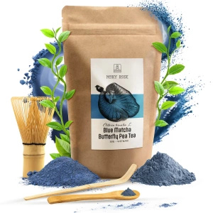 Set Blue Matcha + Chasen en Chashaku