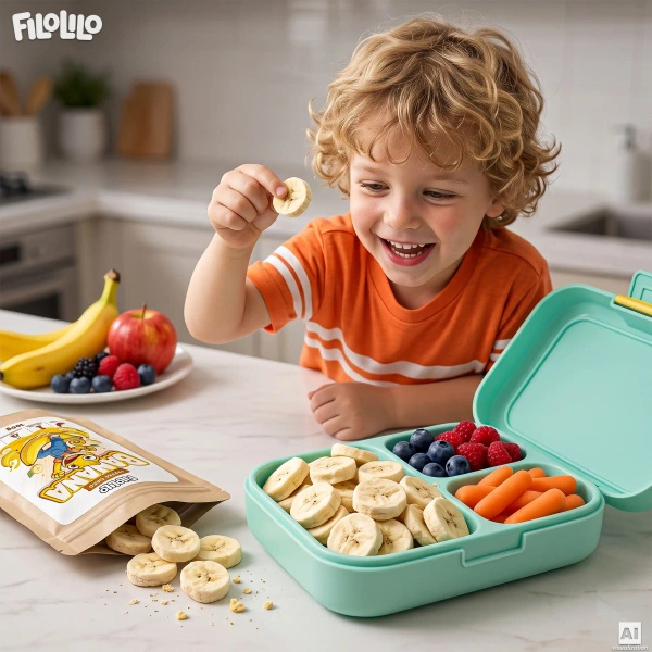 FiloLilo – Gevriesdroogde bananen (schijfjes) 100 g