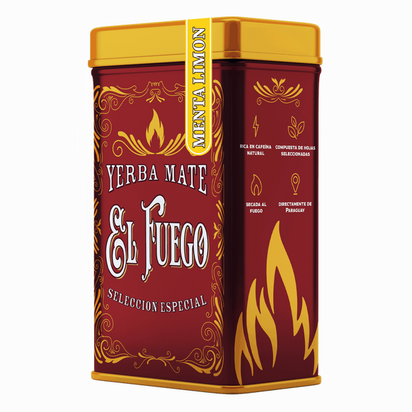 Yerbera – Blik + El Fuego Menta Limon 0,5 kg
